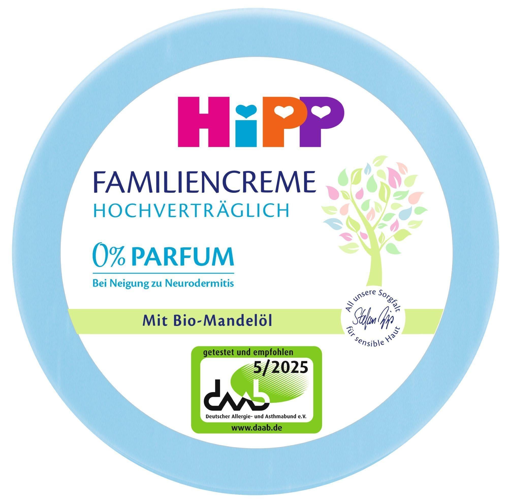 HiPP Családi krém különösen érzékeny bőrre