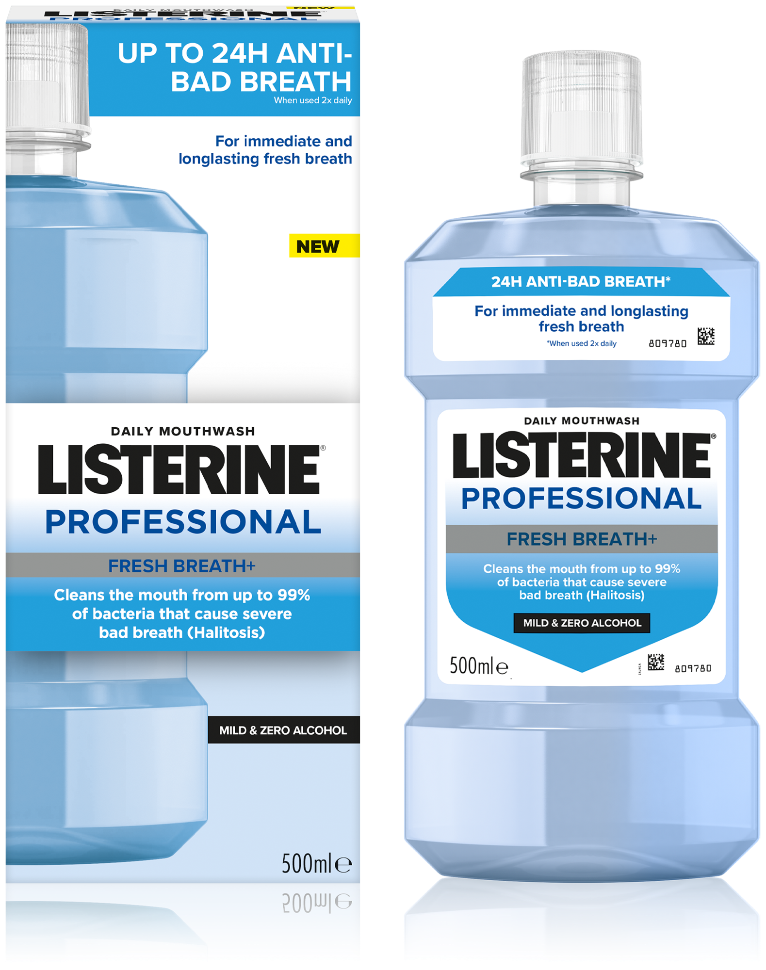 Listerine Professional Fresh Breath+ szájvíz