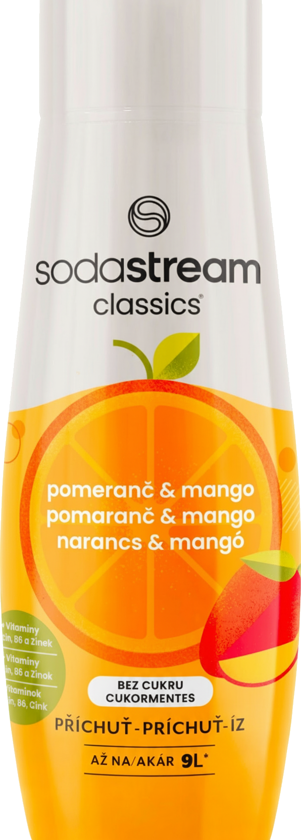 Sodastream SY Narancs & Mango Zero italkoncentrátum 440ml