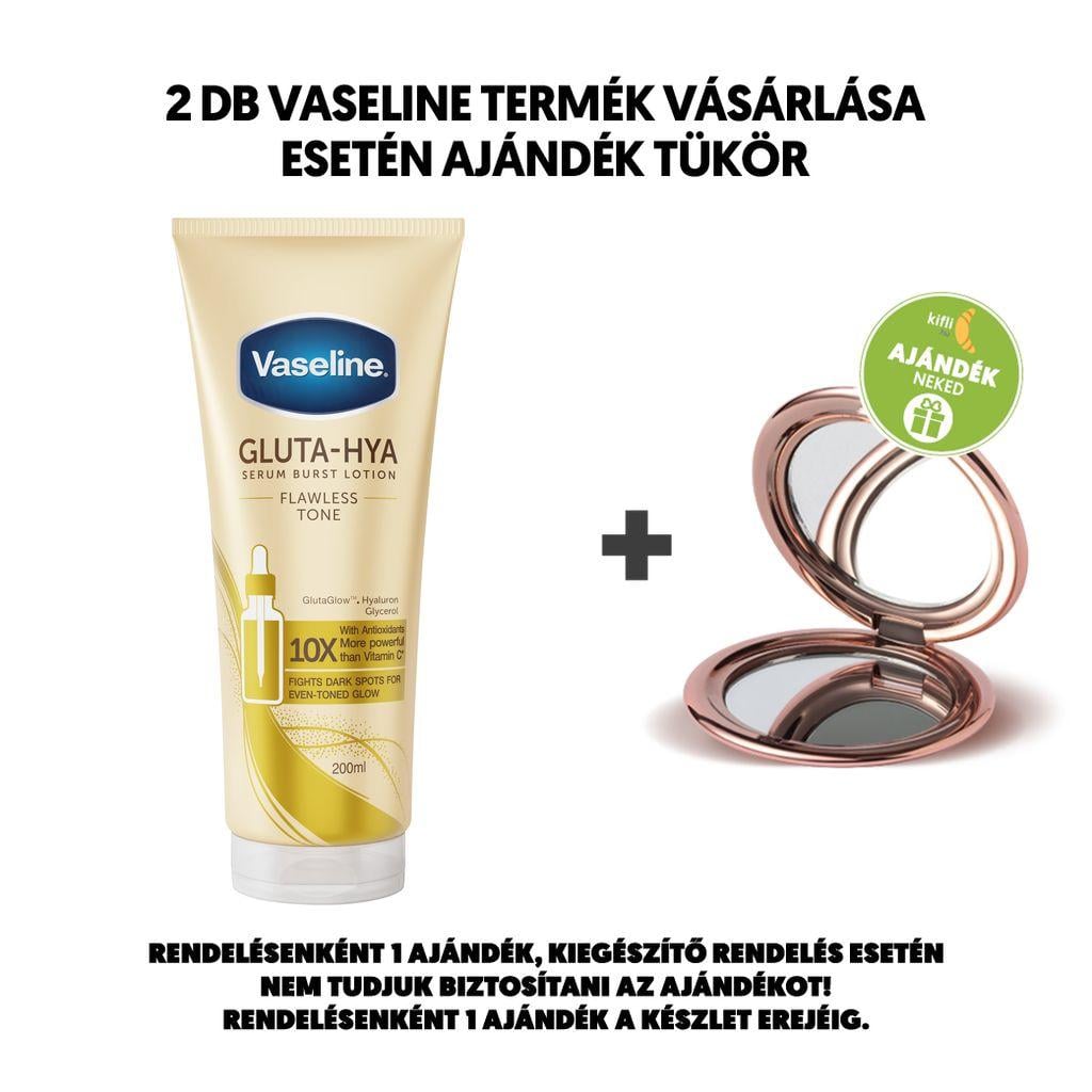 Vaseline Flawless Glow szérumos testápoló egyenletes tónusú ragyogó bőrért, 200 ml