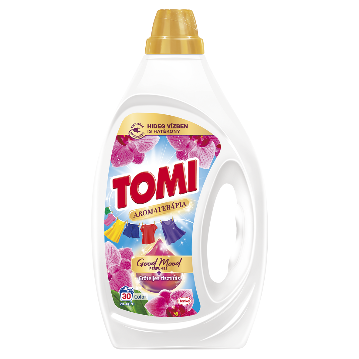 Tomi Aromaterápia Orchidea & makadámia mosógél 1350 ml