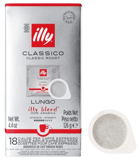 illy, Lungo ESE pod kávé