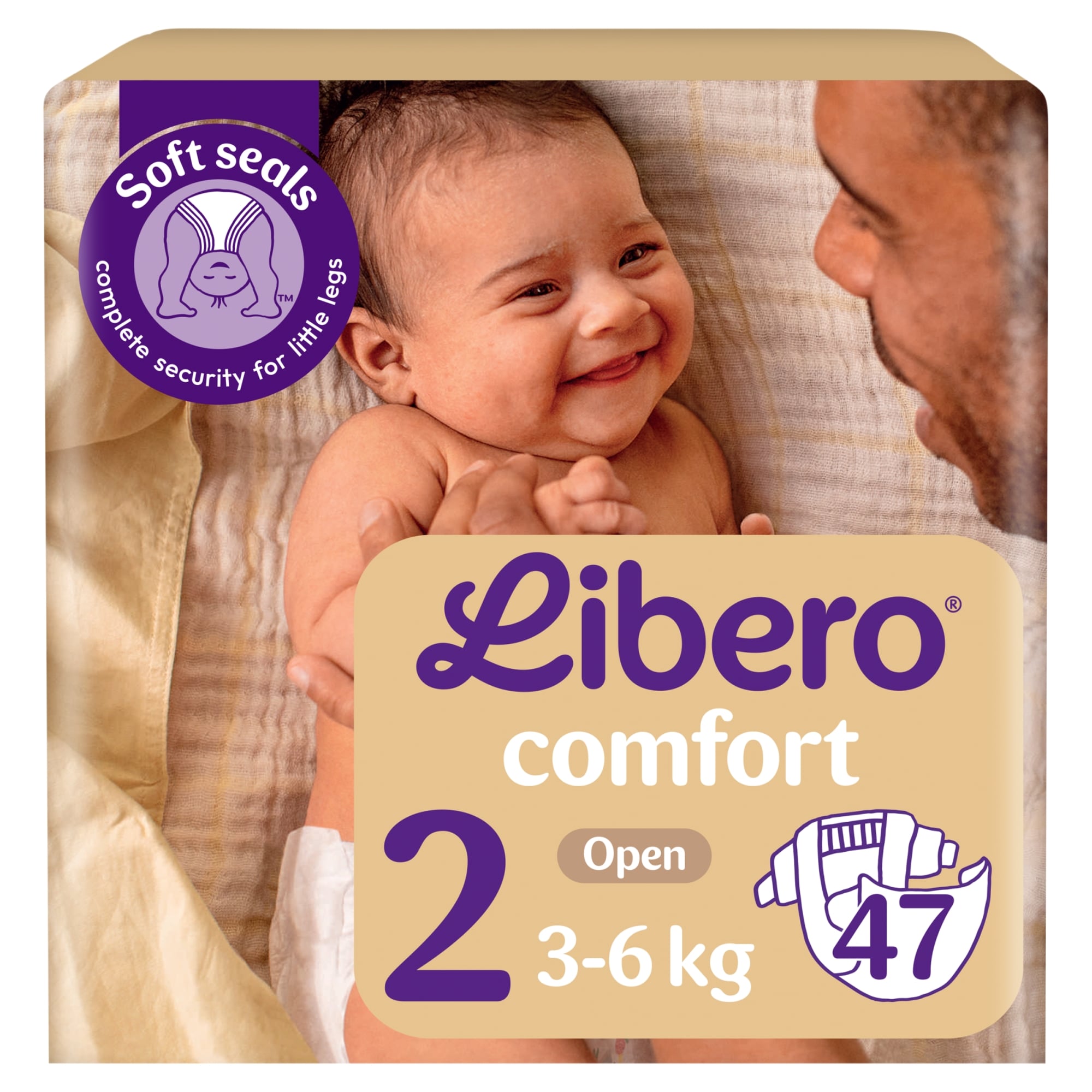 Libero Comfort 2 STANDARD pelenka 3-6 kg (2-es méret)