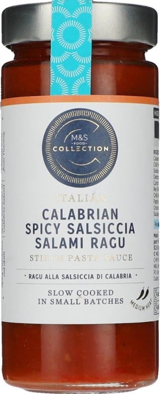 Marks & Spencer Calabriai ragú fűszeres Salsiccia kolbásszal