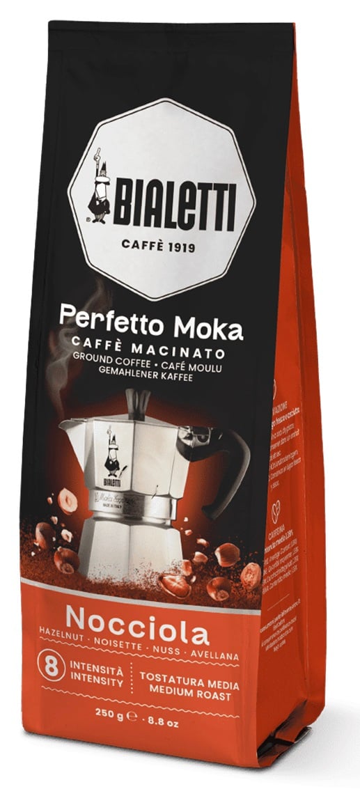 Bialetti Perfetto Moka Mogyoró őrölt kávé