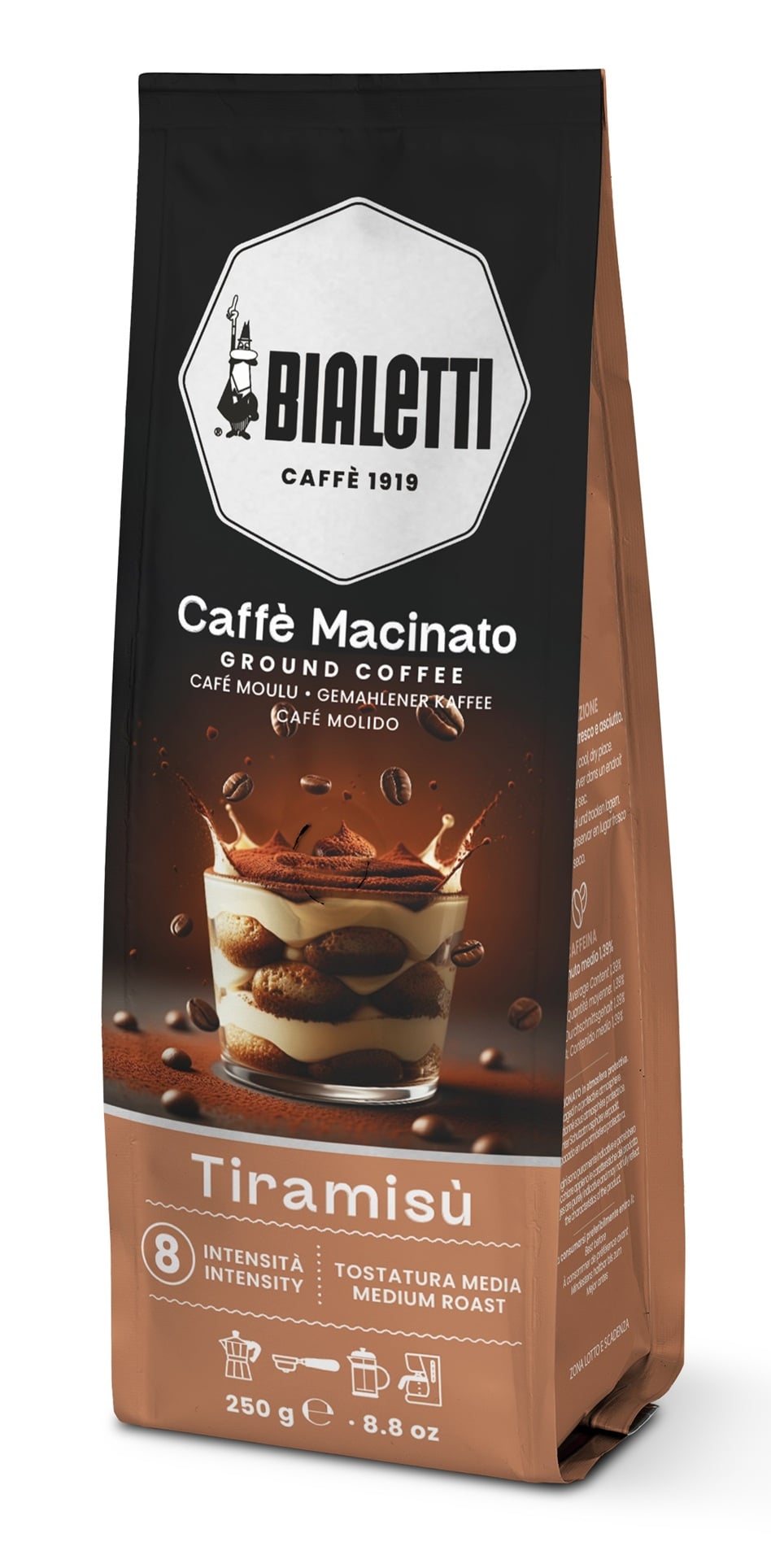 Bialetti Caffé Macinato Tiramisu
