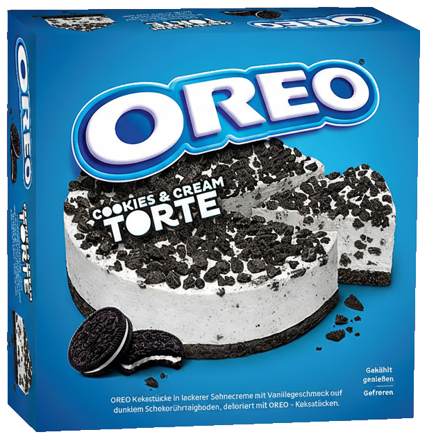 Oreo kekszes krémtorta