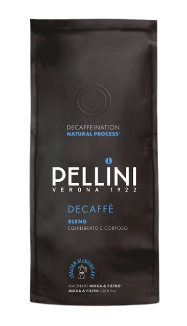 PELLINI DECAFFÉ Koffeinmentes őrölt kávé