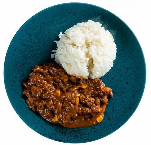 Kifli Bisztró Chili con carne rizzsel