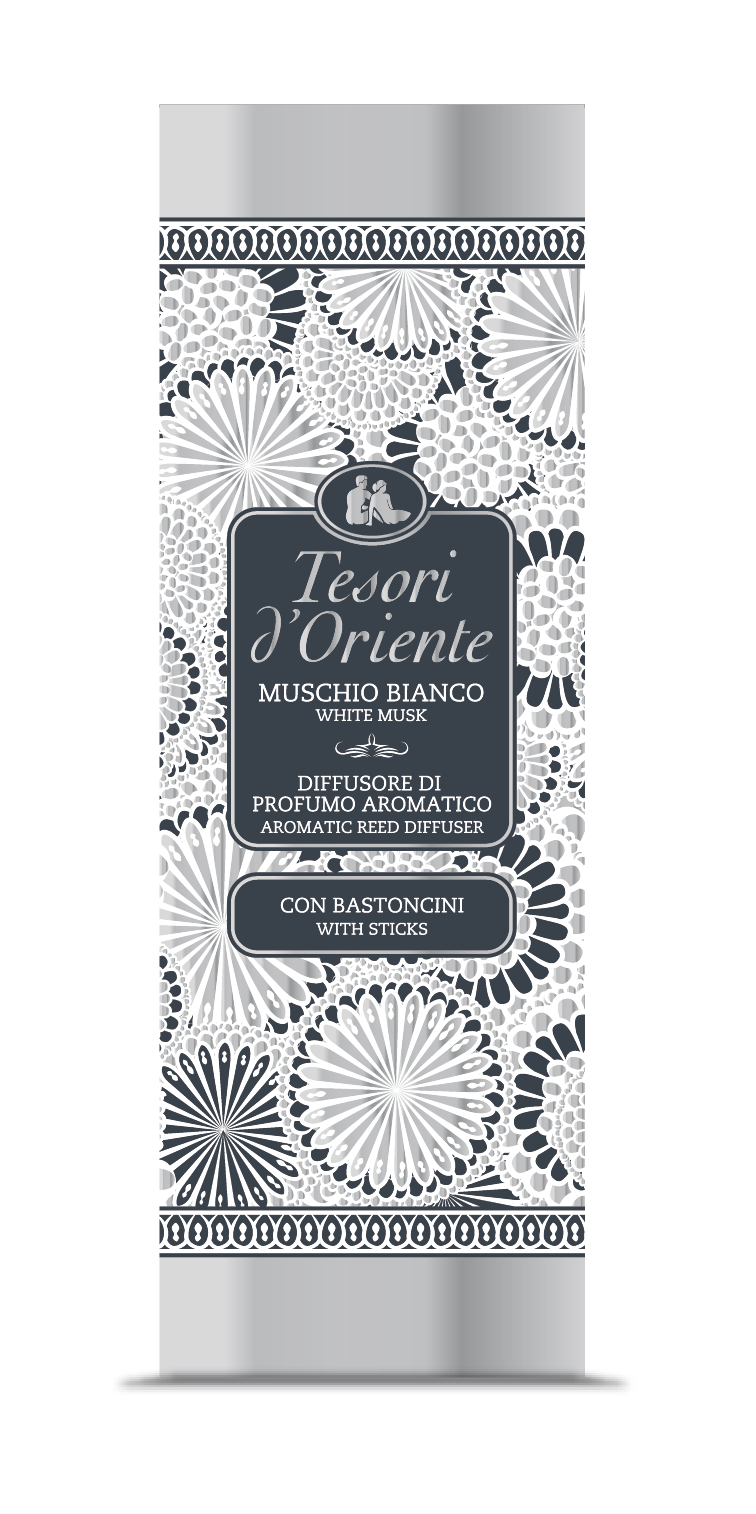 Tesori d'Oriente White Musk pálcás illatosító diffúzor