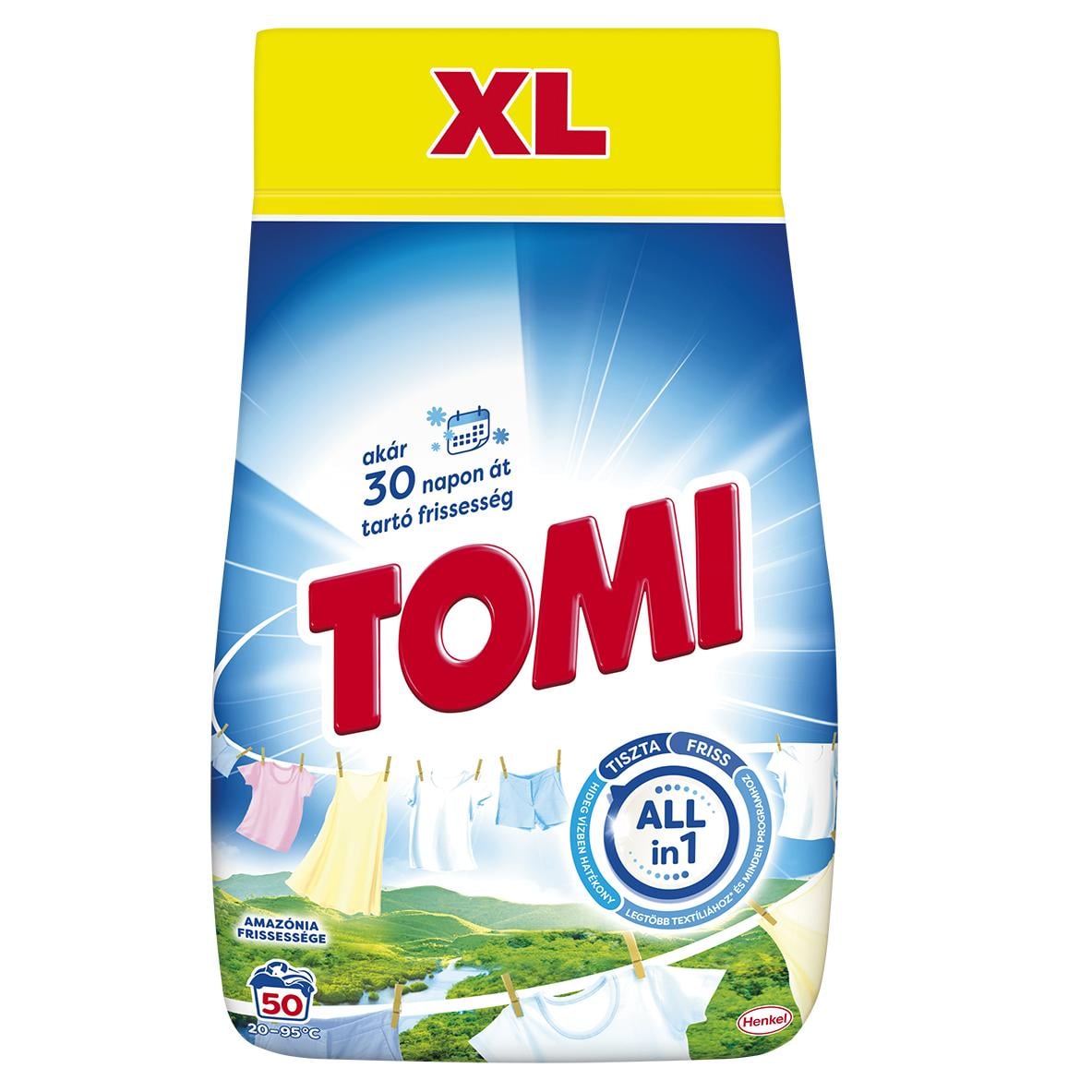 Tomi Amazónia Frissessége mosópor 2. 5 kg