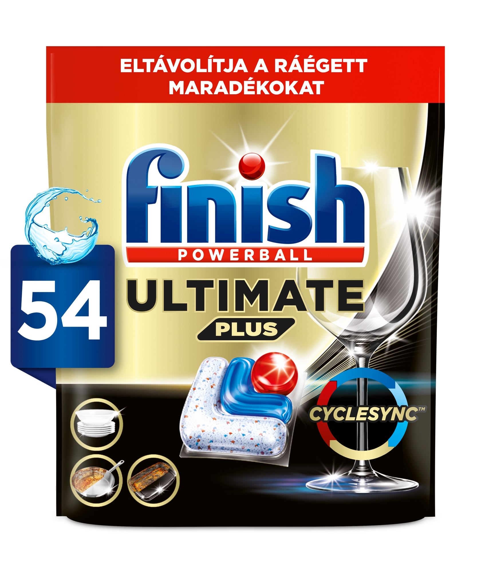 Finish Ultimate Plus All in 1 mosogatógép kapszula, fresh illatú