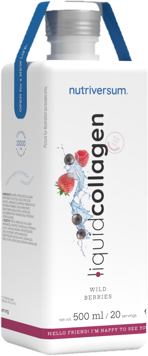 Nutriversum Liquid Collagen 500ml cukormentes, mangó