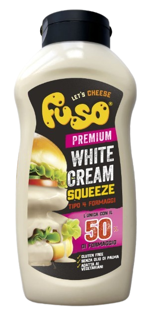 Fuso Prémium Négysajt szósz, 50% Sajttartalommal