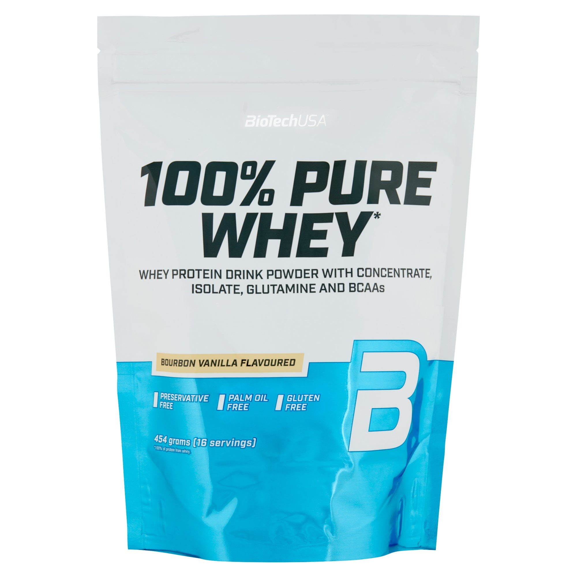BioTechUSA 100% természetes fehérje bourbon vanília