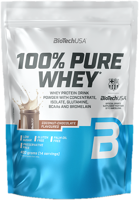 Pure Whey 100% természetes fehérje kókusz-csokoládé