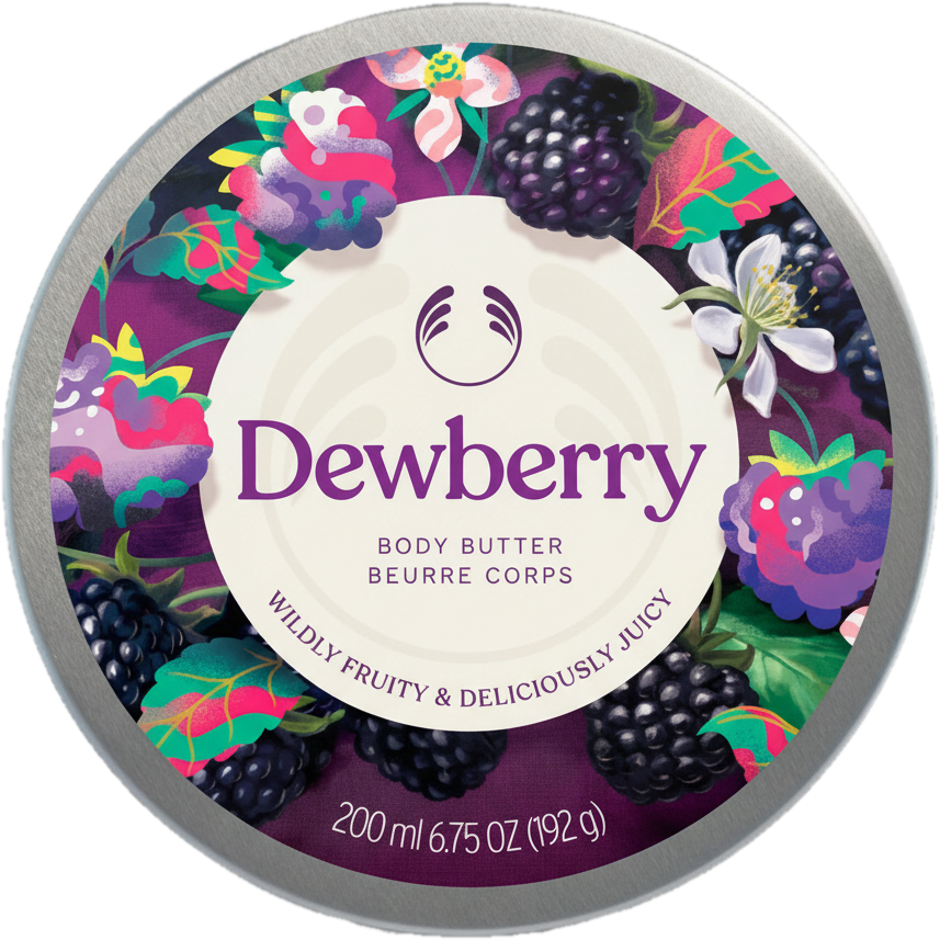 The Body Shop Dewberry testvaj