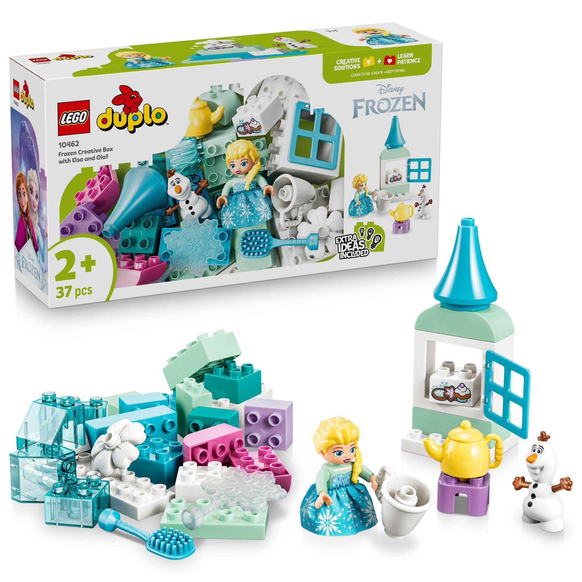 LEGO DUPLO Disney 10462 Jégvarázs: kreatív doboz Elsa és Olaf