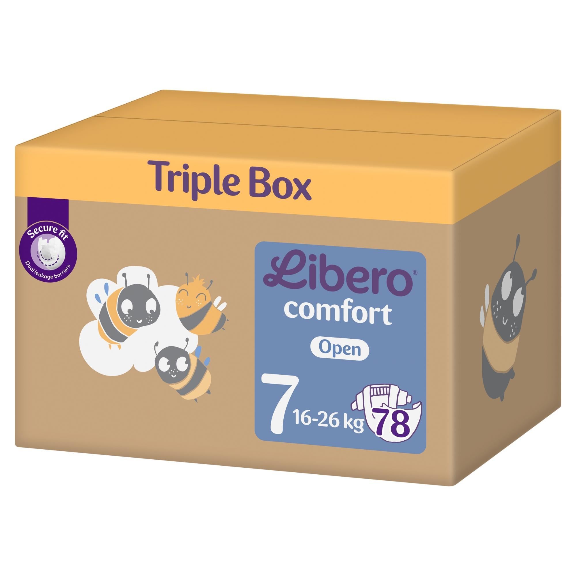 Libero Comfort 7 TRIPLE BOX nadrágpelenka 16-26 kg (7-es méret)
