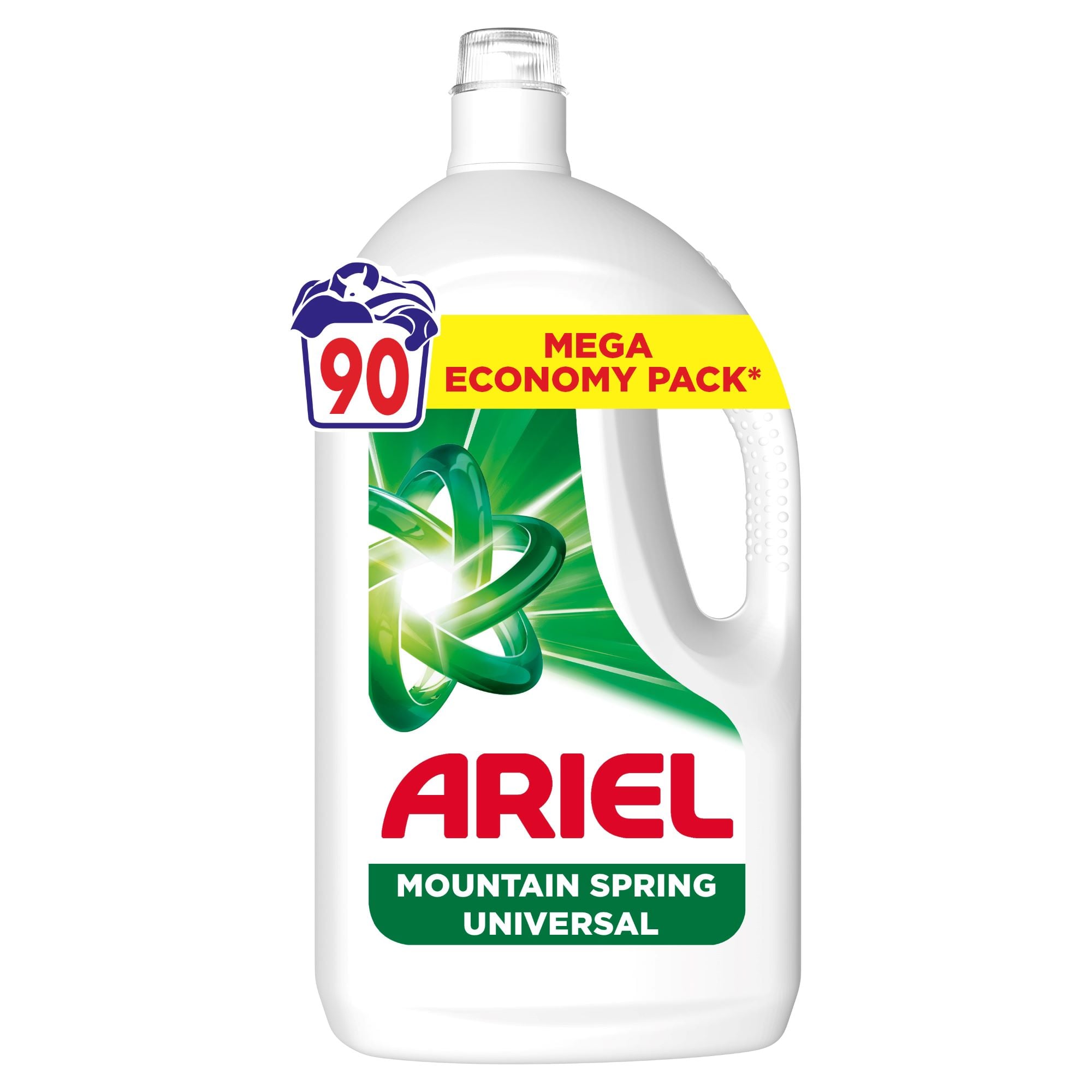 Ariel Folyékony Mosószer Mountain Spring 90 mosáshoz, 4.05 l