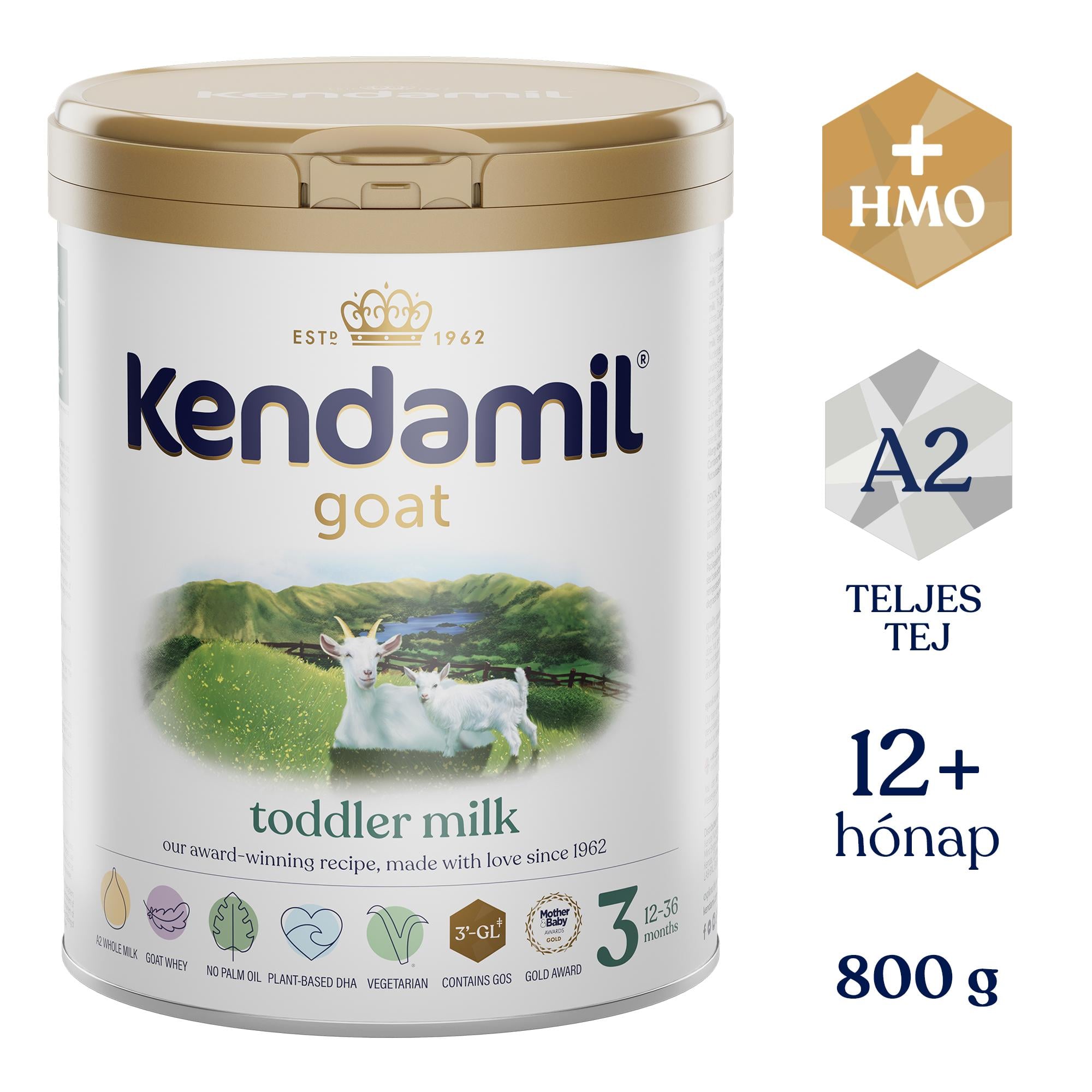 Kendamil 3 kecsketej alapú ital kisgyermekek részére 12 hónapos kortól