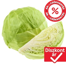 Fehér fejeskáposzta lédig