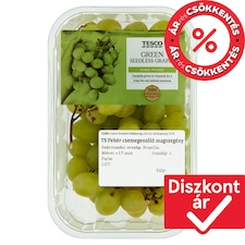 magszegény fehér csemegeszőlő 500 g