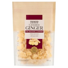 kandírozott gyömbérdarabok 150 g