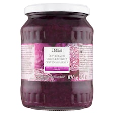 vörös káposzta édes-ecetes lében 670 g