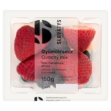 Slovatys Gyümölcsmix eper, cantaloupe, áfonya 150 g