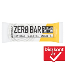 BioTechUSA Zero Bar csokoládé-banán ízű fehérjeszelet édesítőszerekkel 50 g