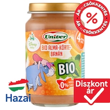 Univer bio alma-körte-banán bébidesszert 4 hónapos kortól 163 g