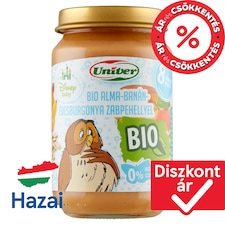 Univer Disney Baby bio alma-banán-édesburgonya zabpehellyel bébidesszert 8 hónapos kortól 163 g