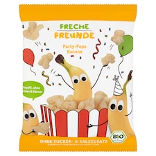 Freche Freunde Party-Pops bio banán 1 éves kortól 15 g