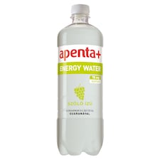 Apenta+ Energy Water szőlő ízű szénsavmentes üdítőital guaranával 750 ml