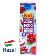 Sió Zero% hozzáadott cukor piros szőlő-alma gyümölcsital 1 l