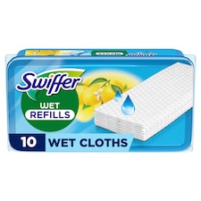 Swiffer Sweeper Nedves Padlótörlő Kendő Citrus Fresh Illattal, 10 db