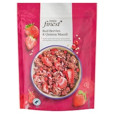 Finest ropogós sült müzli eperízű darabokkal, fagyasztva szárított gyümölcsökkel 300 g