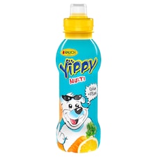 Rauch Yippy Multi narancs-sárgarépa-citrom vegyes gyümölcsital 5 vitaminnal és kalciummal 330 ml
