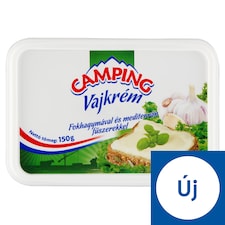 Camping vajkrém fokhagymával és mediterrán fűszerekkel 150 g