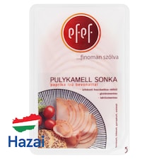 eFeF szeletelt pulykamell sonka paprika ízű bevonattal 90 g
