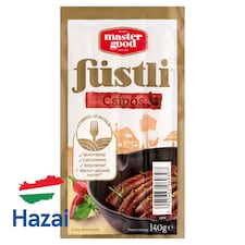 Master Good Füstli csípős, füst ízesítésű virsli csirkehúsból, jalapeno paprikával 140 g