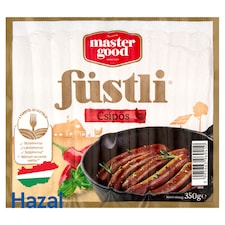 Master Good Füstli csípős, füst ízesítésű virsli csirkehúsból, jalapeno paprikával 350 g