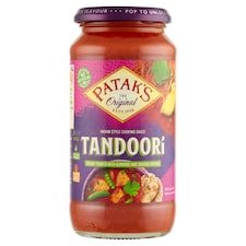 Patak's Tandoori paradicsomos és tejszínes szósz hagymával, mandulával és füstölt paprikával 450 g