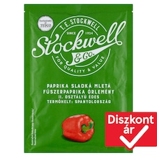 Stockwell & Co. II. osztályú édes fűszerpaprika őrlemény 30 g