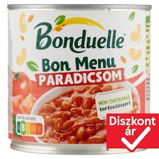 Bonduelle Bon Menu Paradicsom fehérbab paradicsommártásban 430 g
