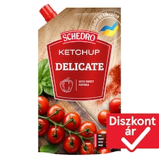 Schedro Delicate paradicsom ketchup 250 g