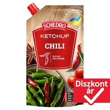 Schedro paradicsom ketchup chilis ízesítéssel 250 g
