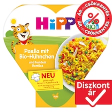 HiPP bio rizs zöldségekkel és csirkehússal 1 éves kortól 250 g