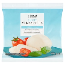 Light zsírszegény, lágy mozzarella sajt sós lében 125 g